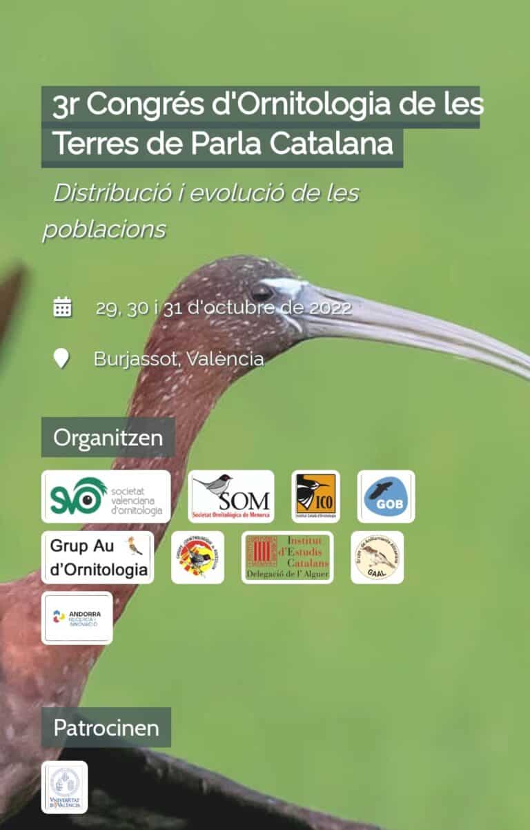 III Congrès d’ornitologia de les terres de parla catalana (COTPC)